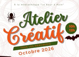 🎨 ATELIER CRÉATIF À LA MÉDIATHÈQUE LE FOUR À PAIN 📚